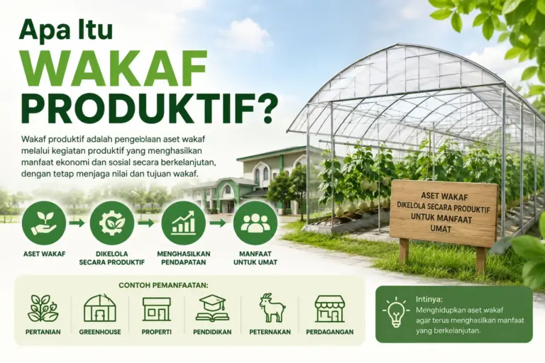 Apa Itu Wakaf Produktif